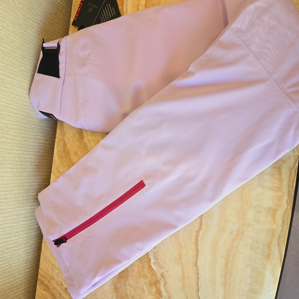 Bogner Loveshackfancy Nessa Ski Pants Lavender Mist Hibiscus Purple - Picture 12 of 16